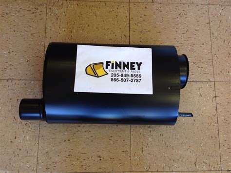 discount john deere skid steer silencer|aftermarket mufflers for skid steers.